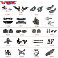 RC Shock Tower/Susp Arm/CVD/Steering Knuckle Arm/Gearbox /Diff Gear /Servo Saver/Body Post For 1/10 VRX Racing RH1027/28/29/30