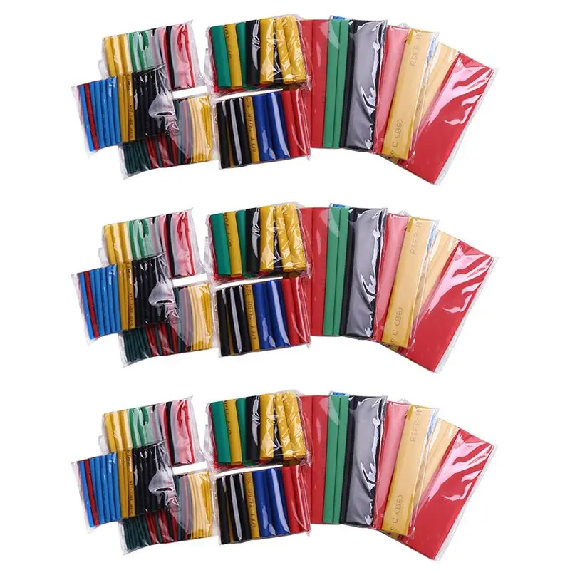 ABWZ-492Pcs PE Shrinking Assorted Heat Shrink Tube Wire Cable Insulated Sleeving Tubing Set Tool Accessories