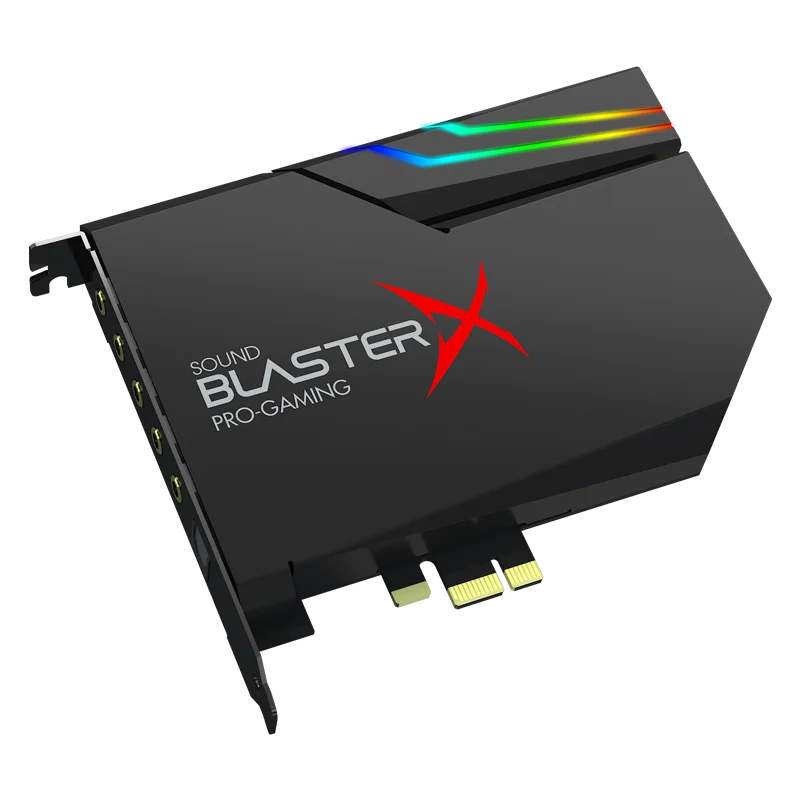Creative Sound BlasterX AE-5 Plus PCI-e Sound Card with RGB