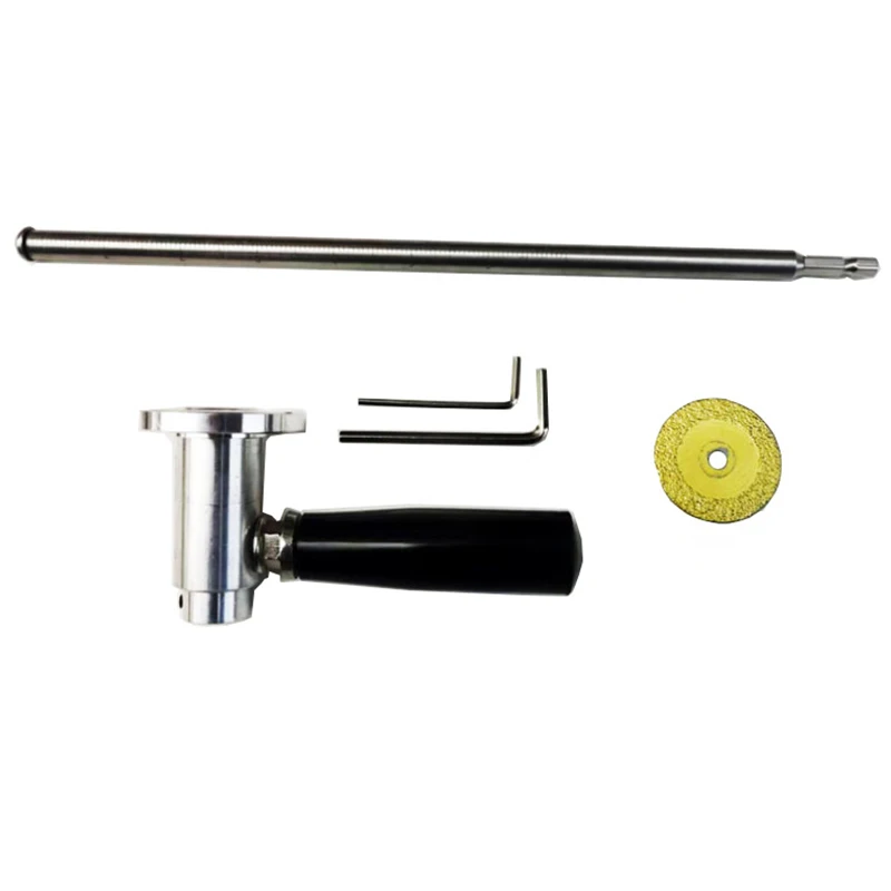 PVC-buisknipper, 1-1/2 inch tot 8 inch, met zeshoekige snijkop, voor PVC-leidingen, verstelbare snijdiepte, gereedschap voor het repareren van leidingen.