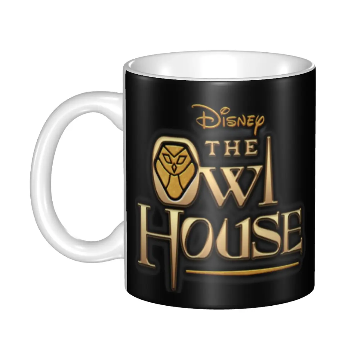 

DIY The Owl House Ceramic Mug Personalized Fantasy Tv Animation Coffee Cup Creative Gift