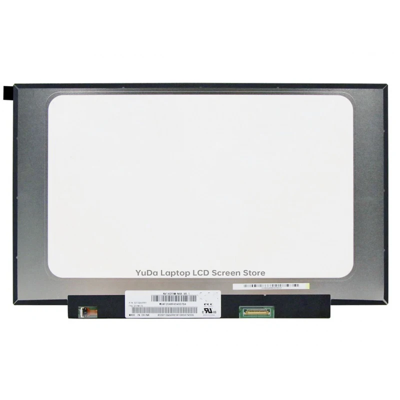 14 Inch Laptop LCD Screen NT140FHM-N43 NT140FHM-N44 NT140FHM-N32 B140HTN02.0 Display Matrix Panel FHD 1920x1080 eDP 30 Pins