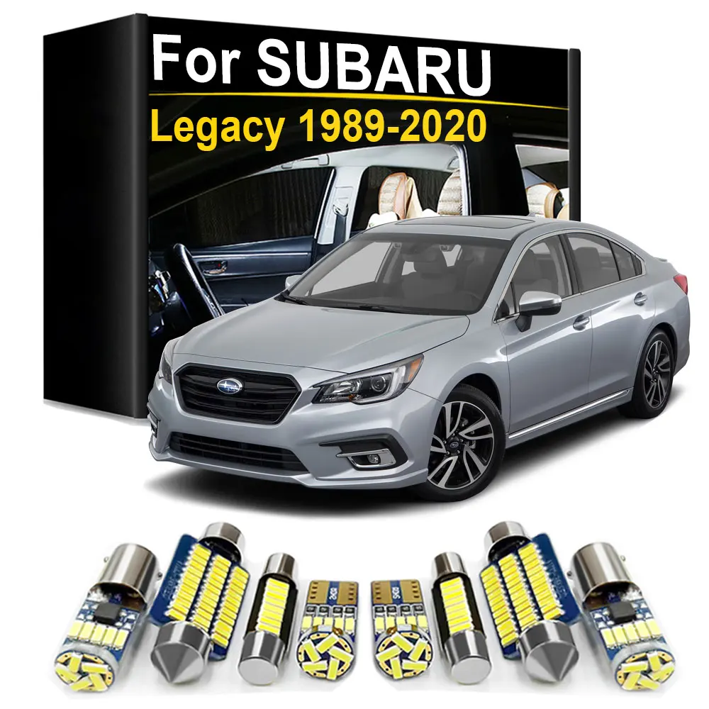 Innen-LED-Licht-Kit Canbus für Subaru Legacy 1 2 3 4 5 1989-2003 2004 2007 2009 2010 2013 2014 2015 2016 2017 2018 2019 2020
