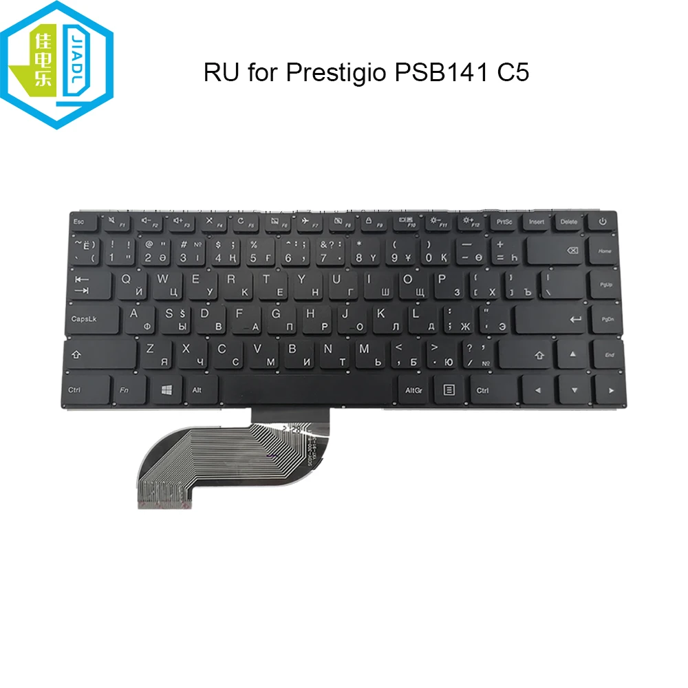 

SCDY-300-8-21 New US Latin Spanish keyboards Notebook PC RU Russian Keyboard For Prestigio SmartBook 141 C5 PSB141C05 PSB141 C5