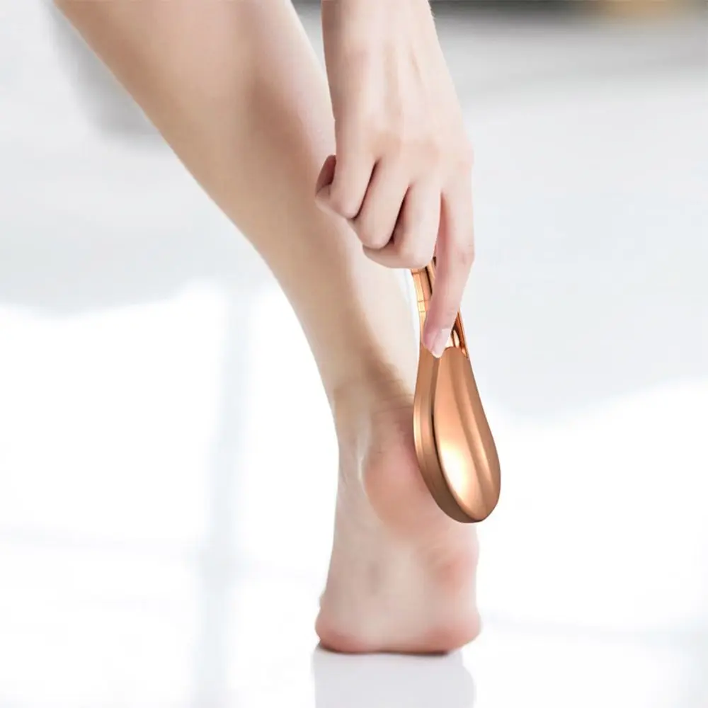 Quickly Nano Glass Foot Sander Non Slip Comfortable Handle Foot Rasp Durable Foot Scrubber Pedicure Tool