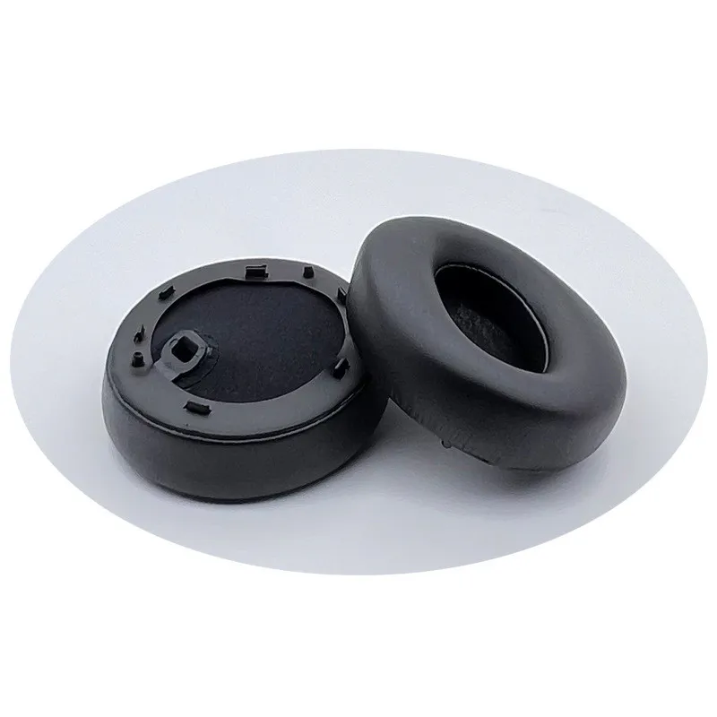 แผ่นหนังแกะสำรองหรือแผ่นรองหูตาข่ายผ้าสำหรับโซนี่ WH-1000XM4 WH1000XM4หูฟังฟองน้ำหุ้มที่อุดหูถ้วยหู