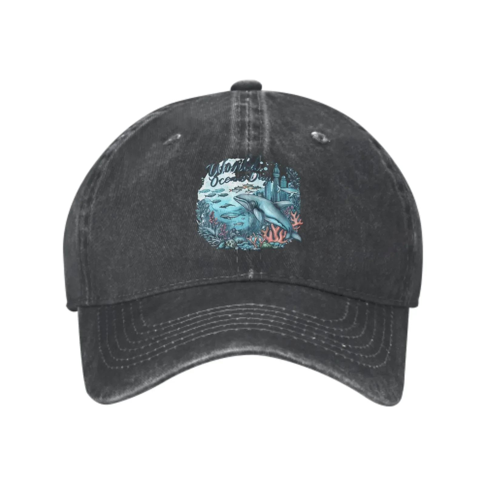 Ocean Baseball Caps Soft Trucker Hats for Men Women Hats Streetwear Outdoor Casual Sport All Seasons