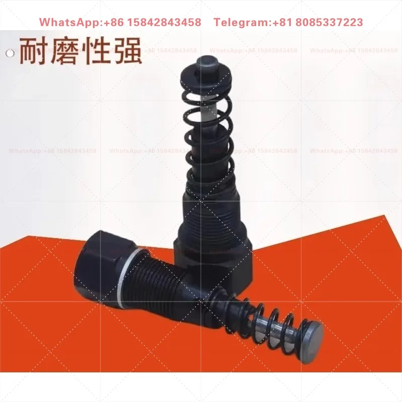 Grease Pump Core Plunger Piston, Full Size Lubrication Pump Parts for Concrete Mixer