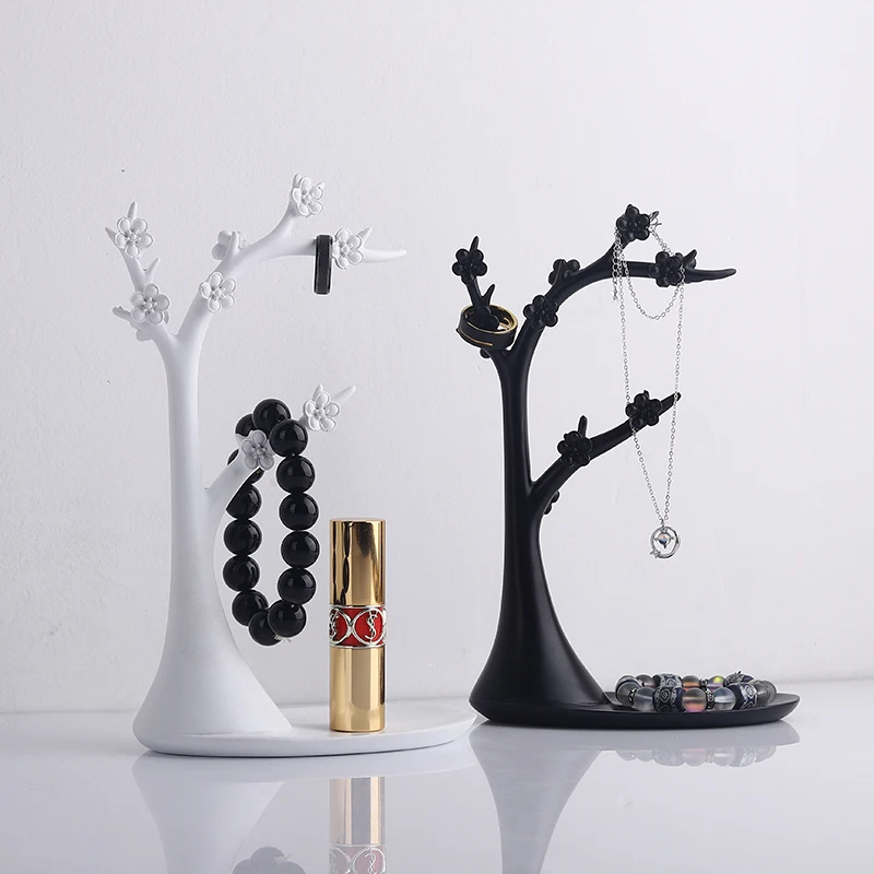 

Household bracelet rack hanging Buddha beads cultural and play jewelry storage rack hanging in the entrance string key rack