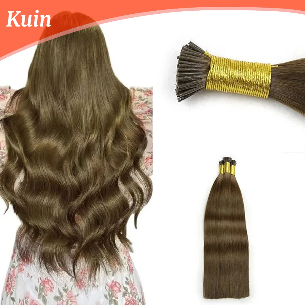 

I Tip Raw Virgin Human Hair Original Human Hair Extensions Keratin Capsules Brazil Straight Natural Blonde Color 50pcs Hairpiece