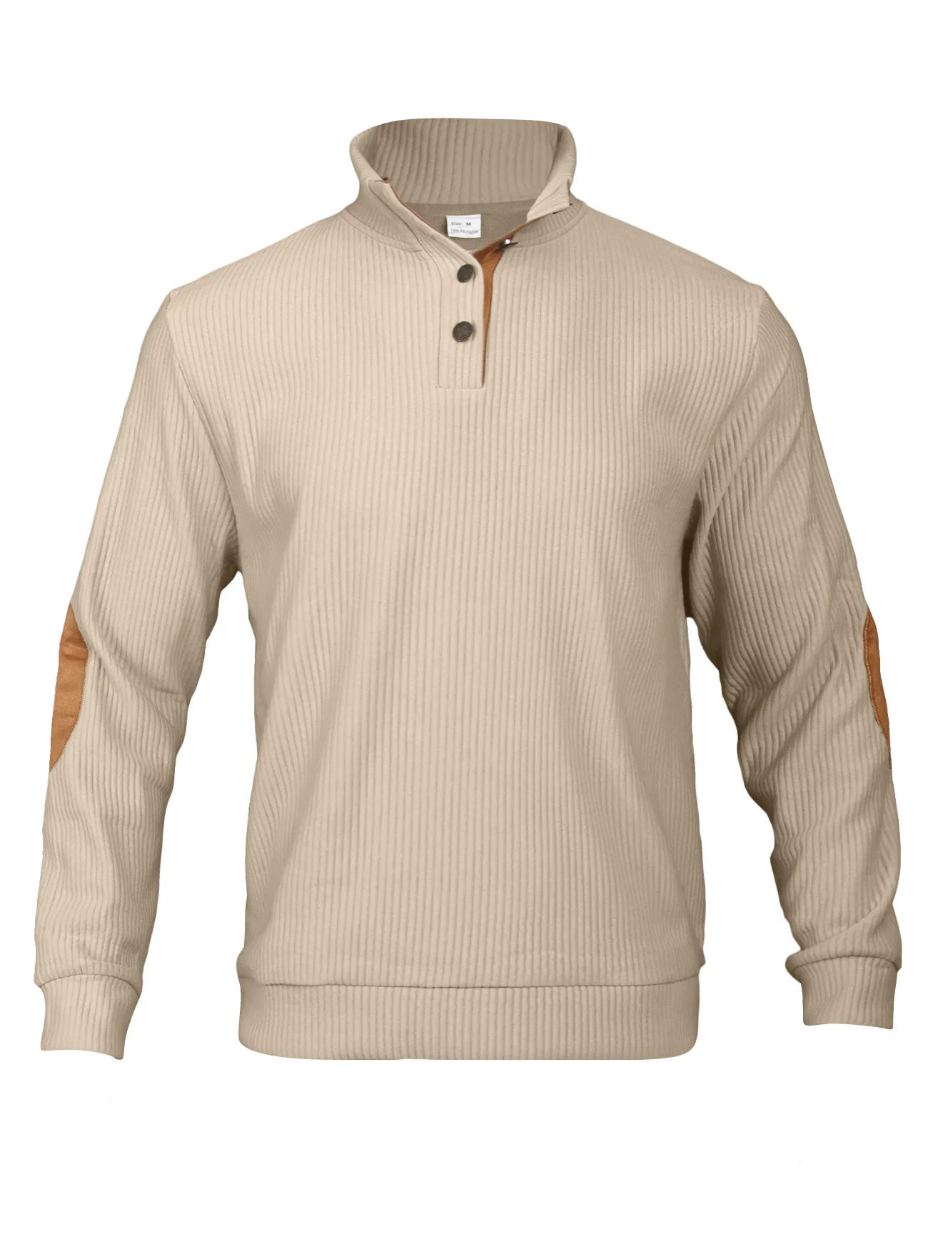 هوديي الرجال الوقوف الياقة طويلة الأكمام السترة الرياضية عارضة أزياء الرجال ارتداء الساخن