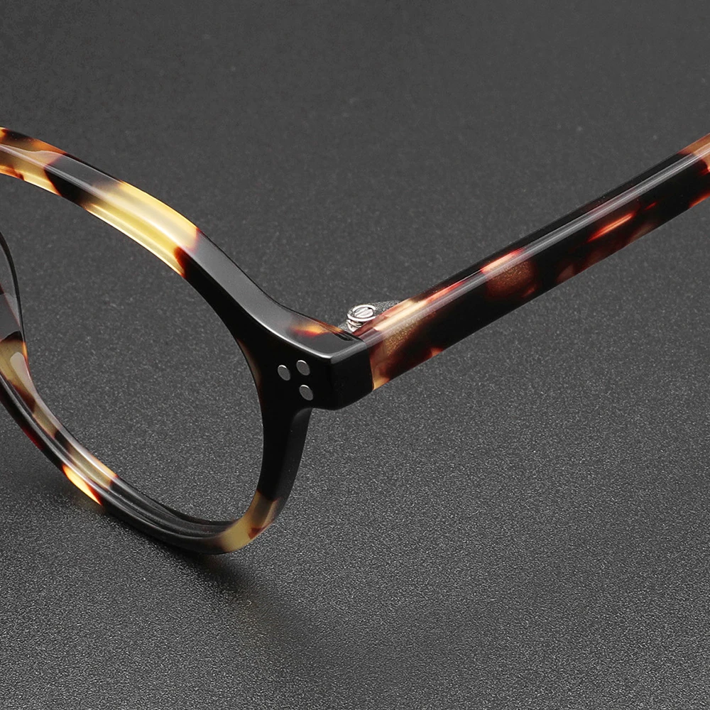 High Quality Acetate Optical Glasses Frame Men Women Luxury Brand Vintage Square Eyeglasses Customized Prescription Eyewear