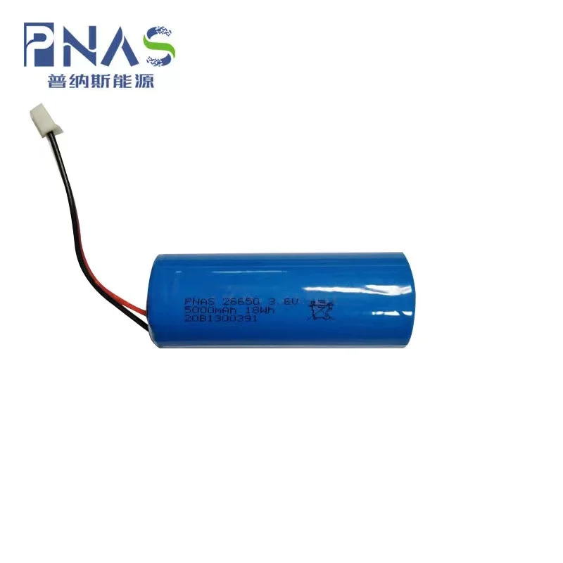 شراء المزيد سوف رخيصة 26650 بطارية ليثيوم أسطواني بطارية ليثيوم 5000 مللي أمبير 3.6 فولت الثلاثي قابلة للشحن سعة كبيرة جيدة