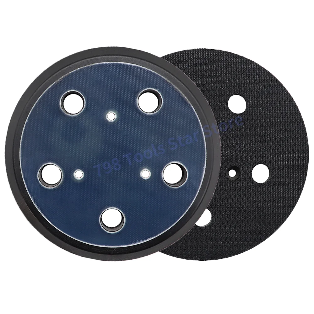 

1PC 5 Inch 5 Hole Sander Pad, 5" 5 Hole Hook and Loop Replacement Sanding Pad for Porter Cable 333 33VS Random Trackal Sander