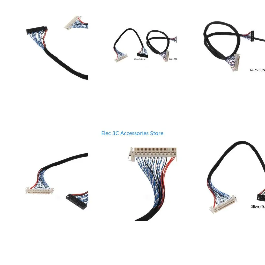 Y51A 2ch 8bit 1.0mm 250mm 500mm 17-21inch LCD Display Panel Screen Controller Durable Accuracy Repair for Maintenance