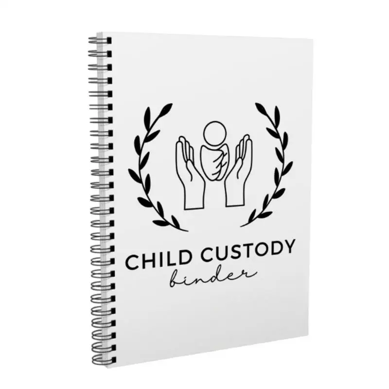 الطفل Custody مخطط كتاب سجل مذكرات Custody Battles الأبوة والأمومة التقويم واحد الوالدين المنظم معركة سجل للنفقات