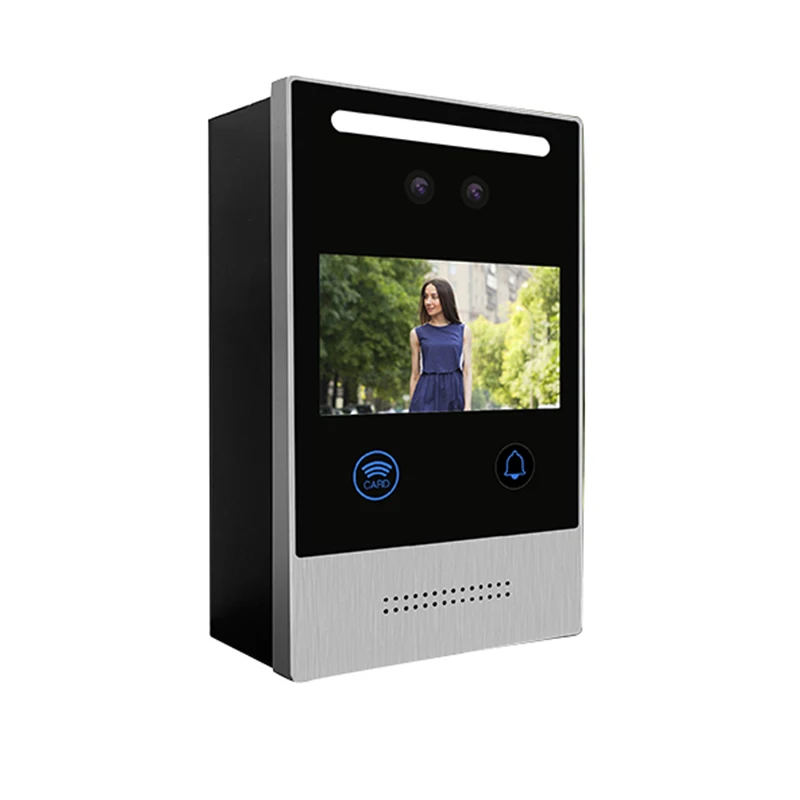 

4,3-дюймовая водонепроницаемая цветная видеодомофонная система с магнитным замком и кольцом дверного звонка камеры