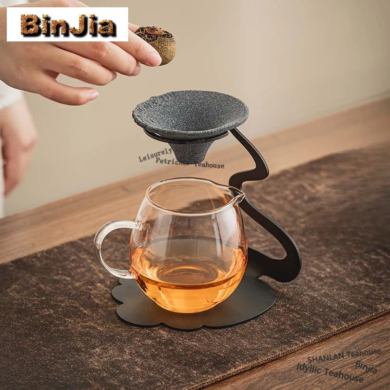 Microporous Cloud Shelf Tea Separator Infusor Antique Tea Strainer Dispenser Household Tea Maker Tea Filter Cha Hai Set Supplies