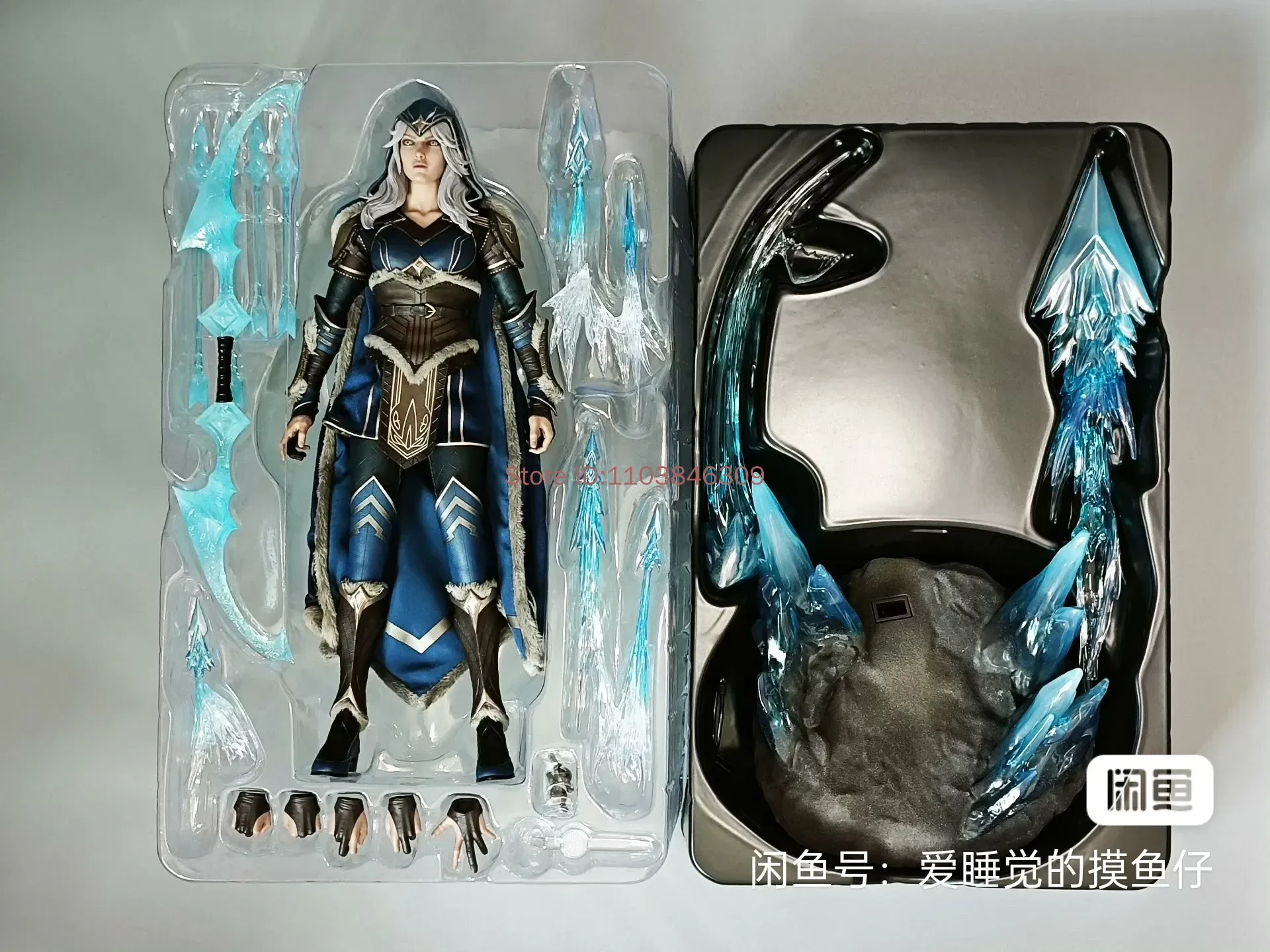 

League of Legends Ice Shooter Ash Ashe 12-inch Full Set Action Figure Ht 1/6 Vgm60 Collectible Model Toy for Fans