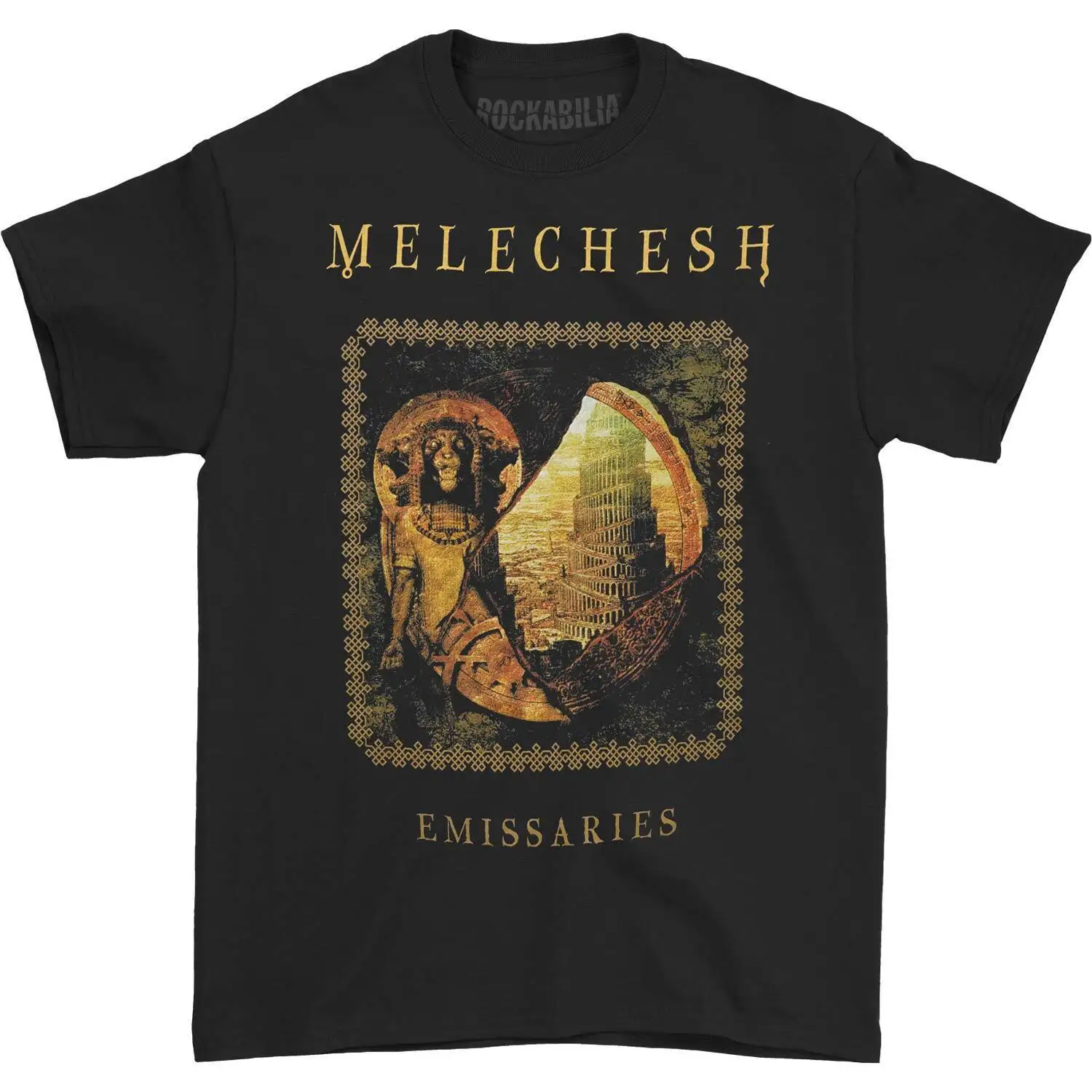 

Men's Melechesh Emissaries 2021 T-shirt Small Black