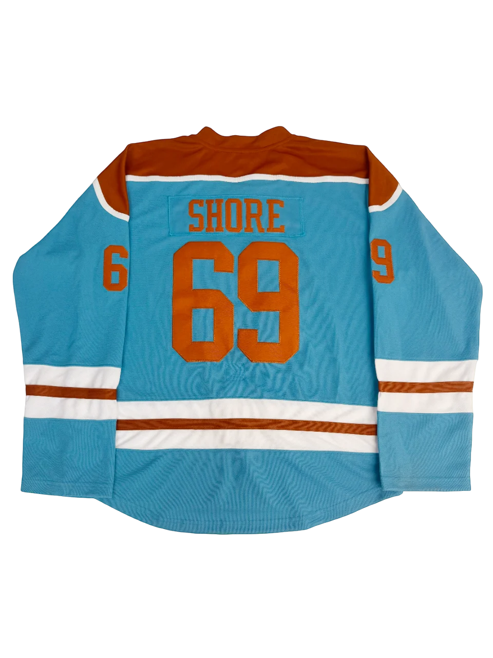 Ice Hockey Jersey 69 Shore Shoresy Sudbury Bulldog Mens Adult Stitched Movie Jerseys Blue Long Sleeves Clothing Sewing Embroider
