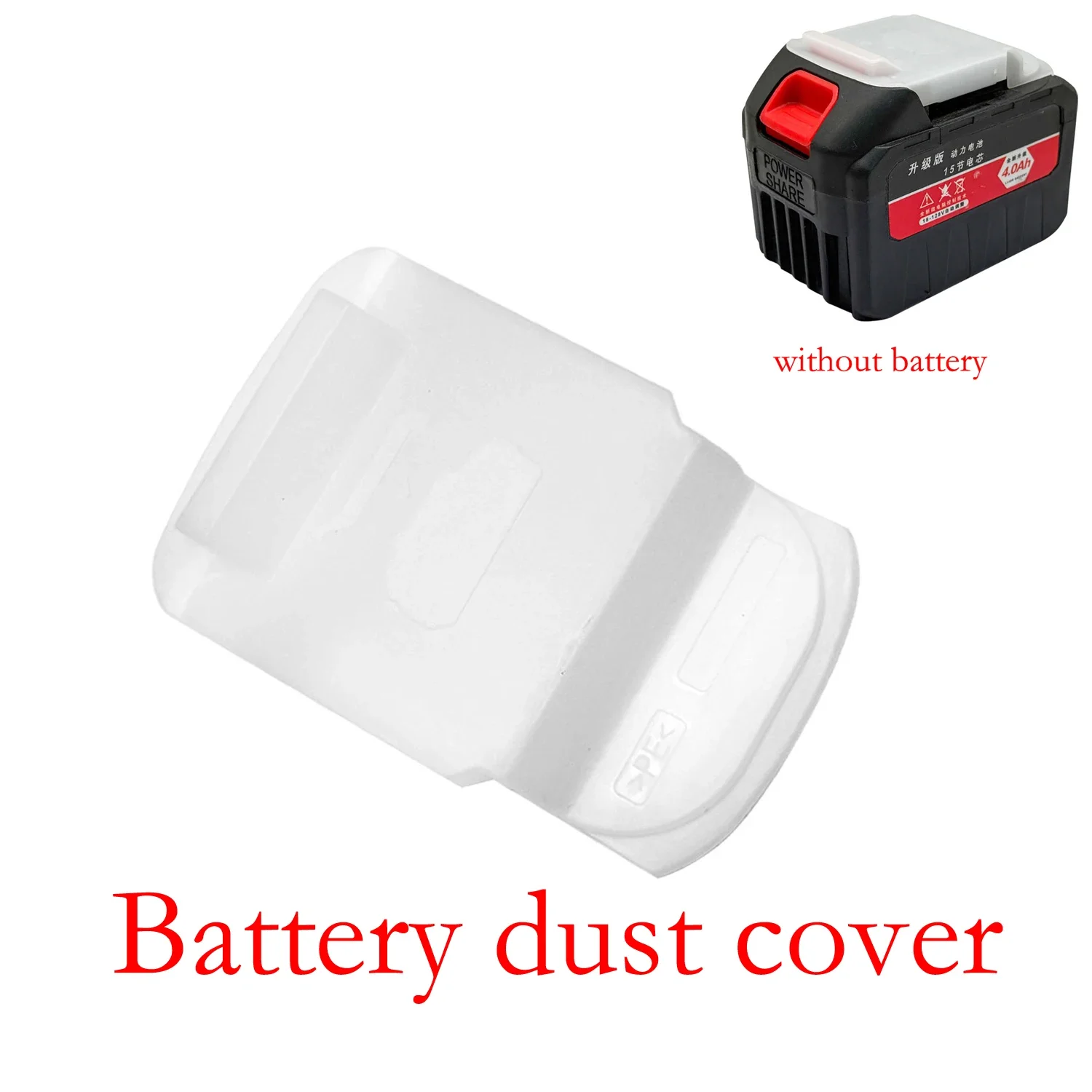 Protective Cap Battery Cover Extends Battery Life Quick Maintenance Dust Protection Battery Dust Protection Cover For BL1815