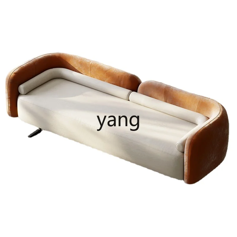 Yjq Bedroom Bed End Stool Sofa Bed High-End Flannel Minimalist Simple Living Room Bed Stool Shoes Changing Bench