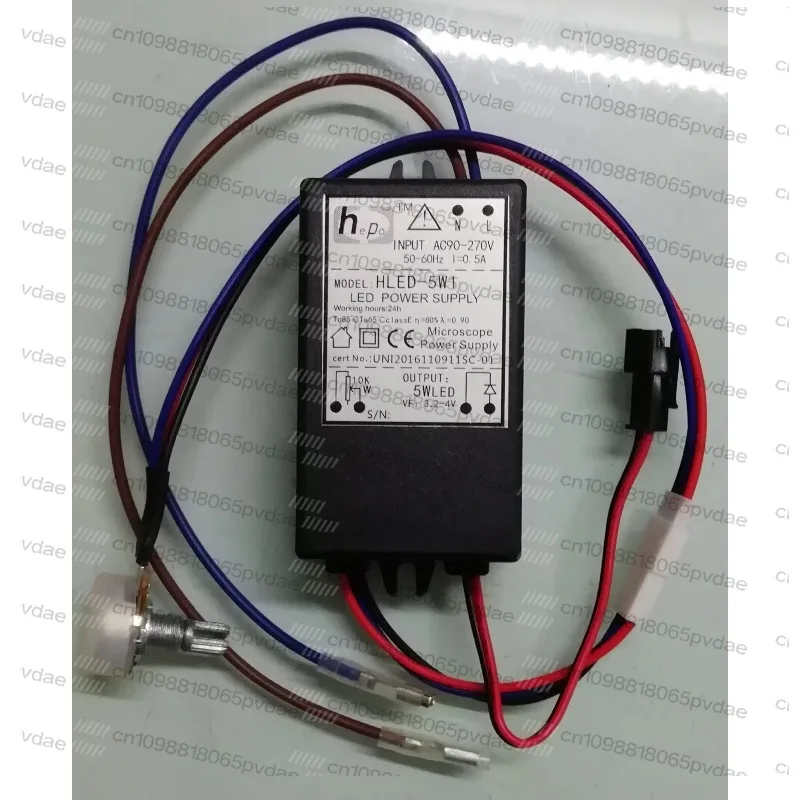 Microscope Power Supply LED Dimming HLED-5W, HLED-5W1, HLED-5WS