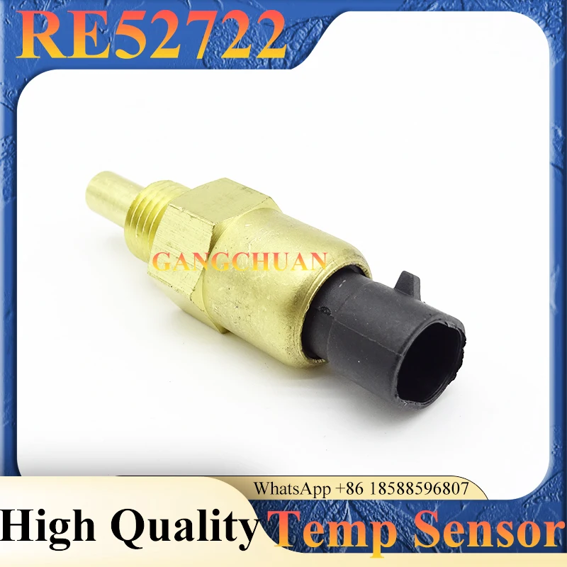 New RE52722 Temperature Sensor for 1200 1400 1600 310G 310J 310K 310SJ Construction Machinery Spare Parts 3