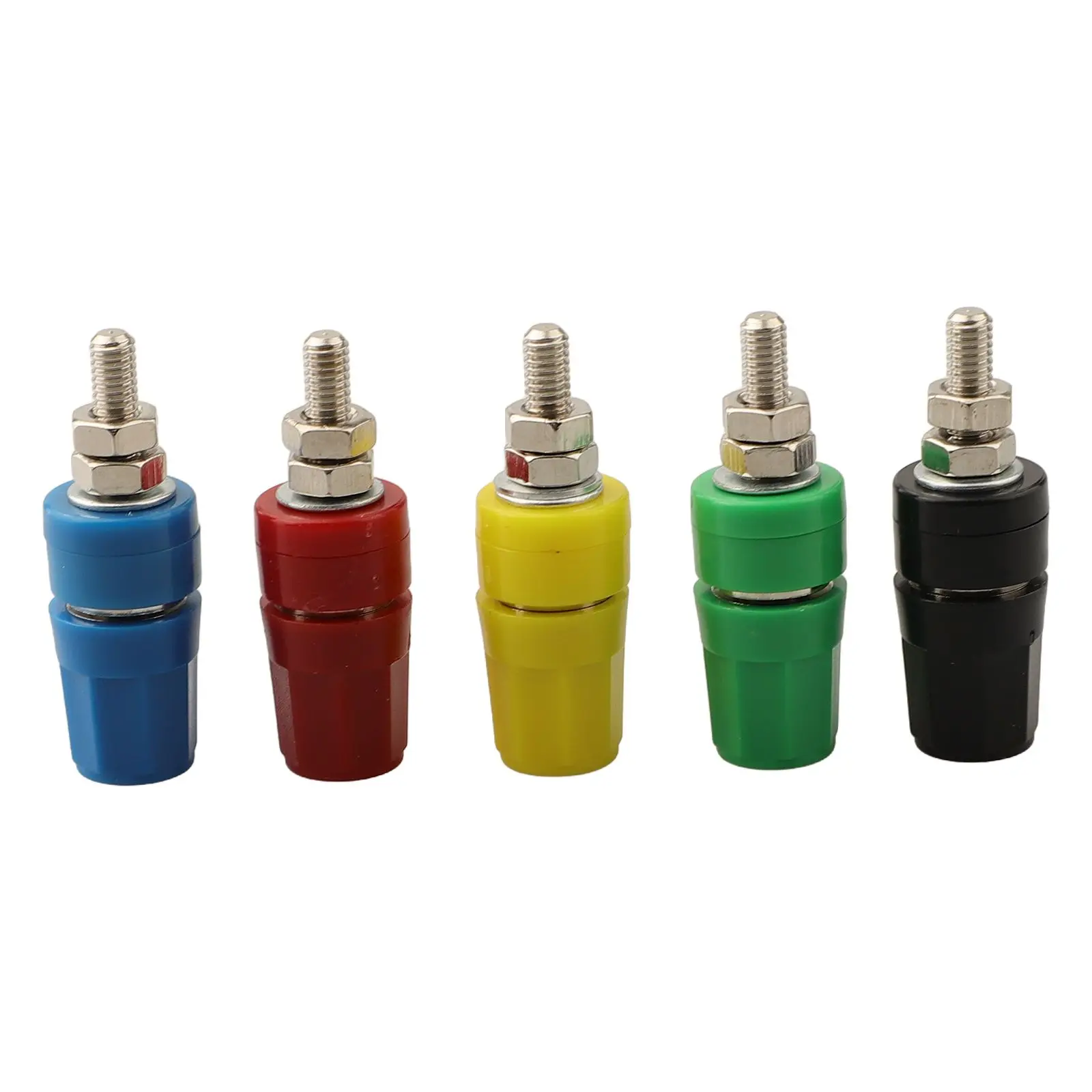 DIY Electronics Banana Socket 4mm Connector 37.5mm Length ABS Plastic Shell Easy Installation For DIY Connections
