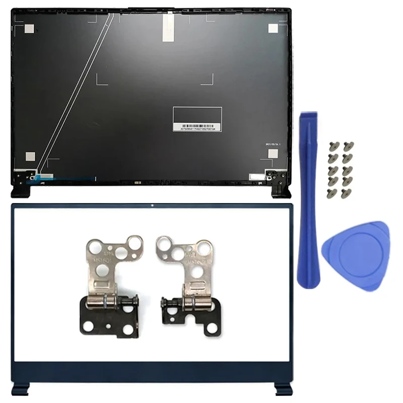 Carcasa Superior NUEVA para Portátiles MSI Delta 15 MS-15CK, Cubierta Trasera de Pantalla LCD/Marco Frontal/Bisagras, Accesorios para Portátiles