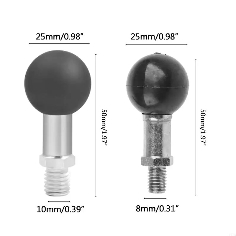 T5EA 25mm ball Head Clamp Mount Base حامل الهاتف ملحق المسمار