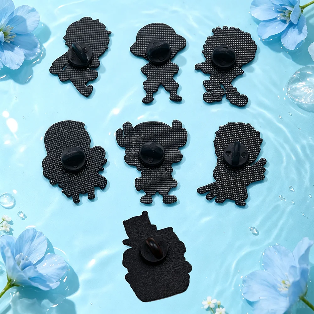 3-7Pcs Anime Chibi Luffy Ename - Anime One Piece Merchandise ulasan dan harga