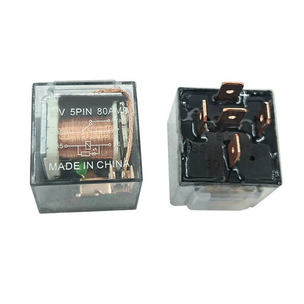Fits Most Vehicles Sealed Relay Automotive Relay Approx. 35*25mm 1.4*1.0 Inch Automotive Relay Durability 100000 Cycles