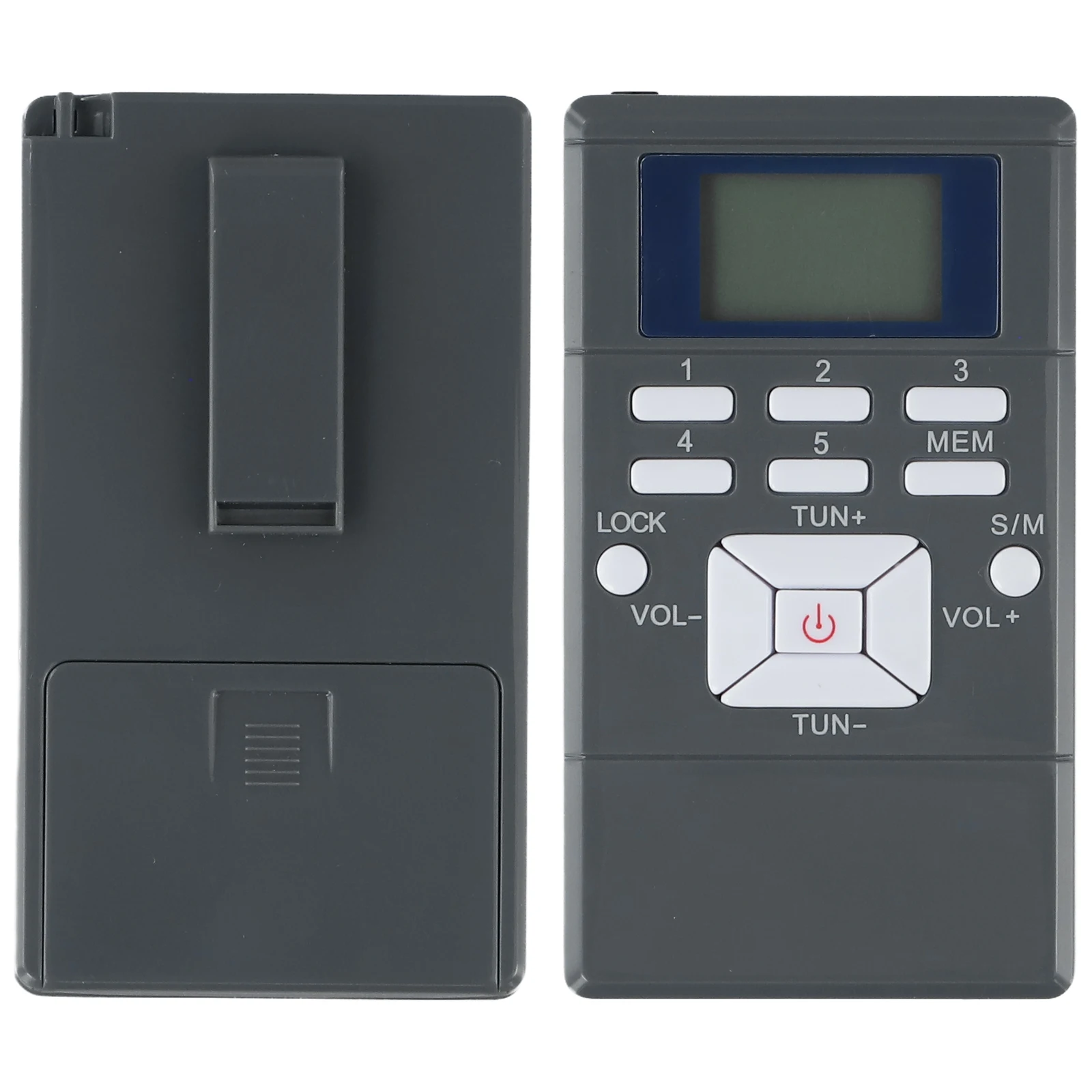 

Цифровое AM/FM-радио, карманное радио с 24-часовым цифровым часами, цифровая обработка сигнала, хорошая селективность, высокая чувствительность