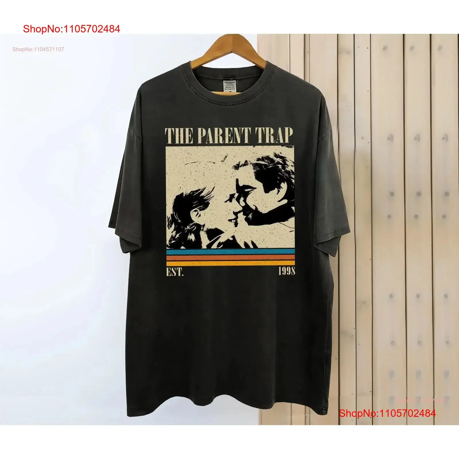 The Parent Trap Movie T Shirt Vintage Retro Classic s for him vintage Washed Top For Everyday Wear streetwear Versatile Soft