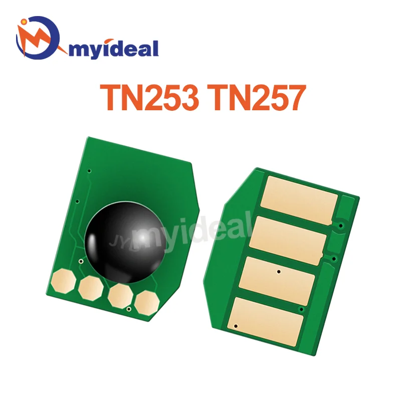 

4pcs TN253 TN257 Chip For Brother HL-L3230CDW L3270CDW DCP-L3510CDW MFC-L3750CDW L3745CDW L3770CDW Toner Cartridge Chips Reset