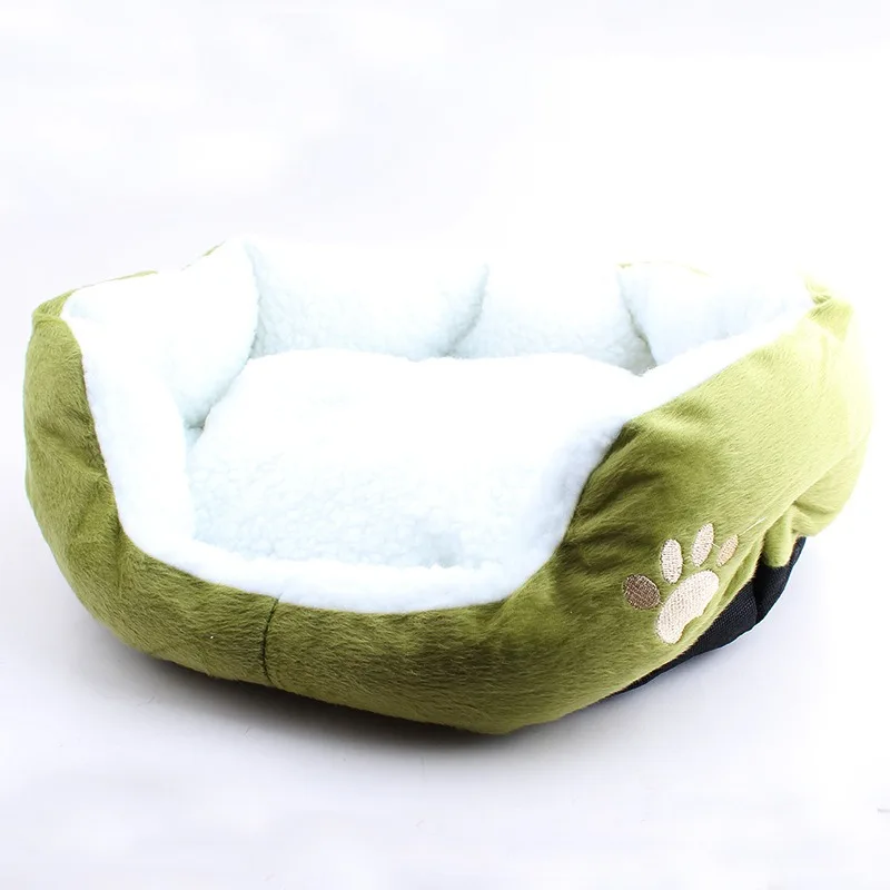 Cat nest for all seasons summer cool nest cat bed house mat embroidered dog paw cat and dog nest internet celebrity pet supplies