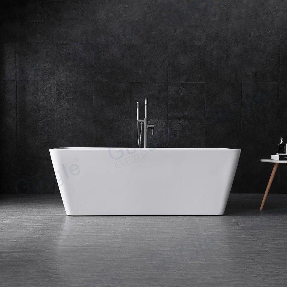 

Hot Sale Soaking Bath Tub Freestanding 1 Person Acrylic Bathtub