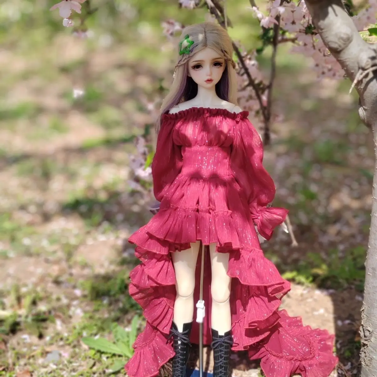

(На заказ) 1/3 1/4 1/6 кукольная одежда для 60/45/30 см Bjd кукла платье принцессы игрушки для девочек платье аксессуары для кукол, без куклы