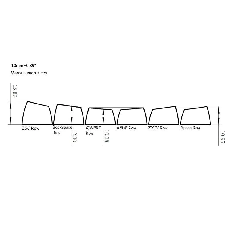 462B PBT Keycap WASD Direzione Esc 9 tasti Keycap Double-Shot Aggiornamento Profilo Ema per