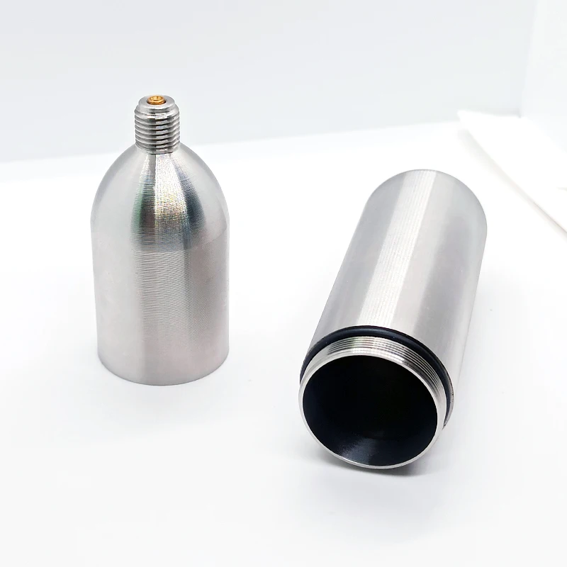 Stainless Steel Reused Bottle Refillable Co2 Cartridges for Air Tools Carbonated Brewing Soda Firefighting Respiratory Aquarium