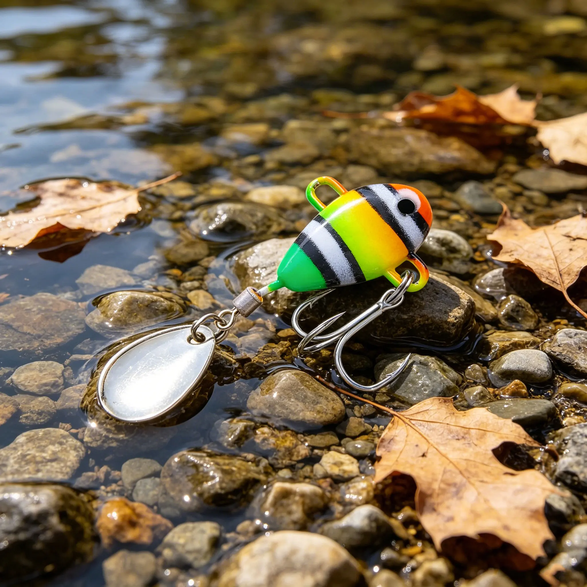 1Pc 11.4g Spinner 3D Eye Fishing lure Realistic fish shape Spinning Gear Luring Cast Fishing Tackle Blade Hook Pesca VIB Lure