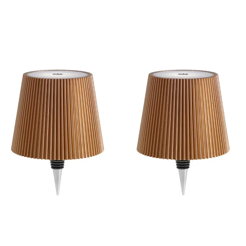 

ABUN-2X LED Wine Bottle Wireless Bottle Lamp Shade For Liquor Bottles 3 Color Stepless Dimming Wine Bottle Lights For Bars C