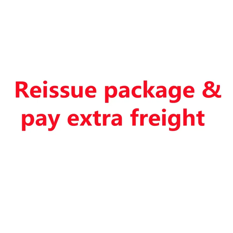 

Special Link for Reissue of Package and Payment of Extra Freight