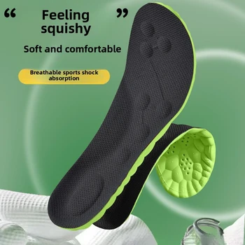 Solette sportive per scarpe 4D Deodorante per assorbimento d...