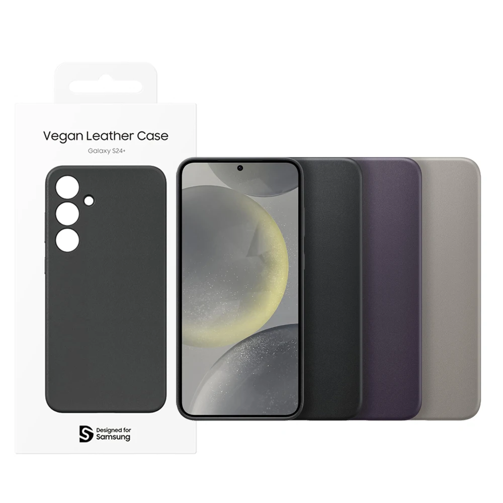 Oryginalne etui ze skóry wegańskiej Samsung Galaxy S24 S24+ do Galaxy S24 S24Plus, wegańska skórzana osłona ochronna — zdjęcie produktu 7
