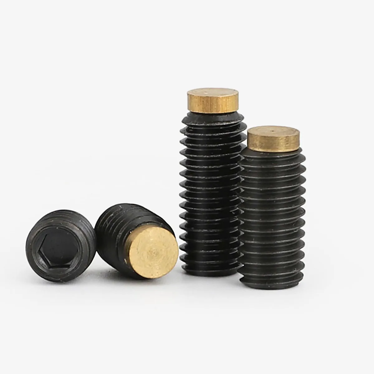 グレード12.9 六角穴付き/マイナスネジ/銅頭止めねじ 銅頭付き M3-M10