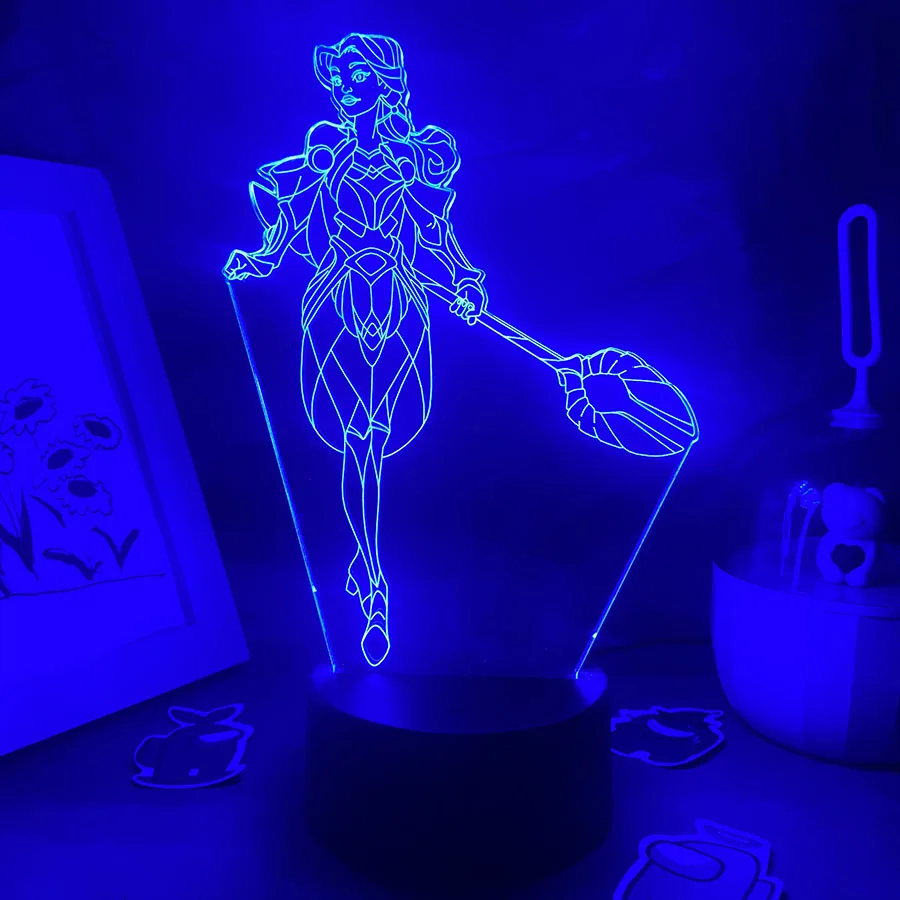 Anime Figure Karma 3D LED Neon Night Light Birthday Gift for Friend Otaku Bedroom Table Decor Karma Game Lava Lamp New Year Gift