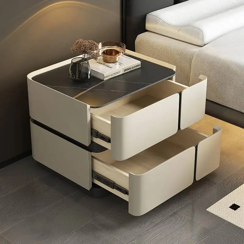 bedside table with secret compartment side chests for a bedroom dresser near the bed comfortable with drawers Storage furniture